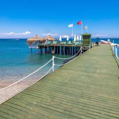 Amara Club Marine Nature Турция, Кемер - 4 отзыва об отеле, цены и фото номеров - забронировать отель Amara Club Marine Nature - All Inclusive онлайн приотельная территория