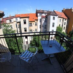 Отель Apartmany Smíchov балкон