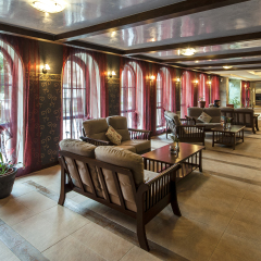 Отель Grand Royale Hotel Spa Болгария, Банско - отзывы, цены и фото номеров - забронировать отель Grand Royale Hotel Spa онлайн интерьер отеля