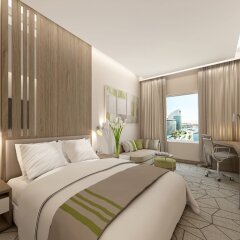Отель Holiday Inn & Suites Dubai Festival City, an IHG Hotel ОАЭ, Дубай - отзывы, цены и фото номеров - забронировать отель Holiday Inn & Suites Dubai Festival City, an IHG Hotel онлайн комната для гостей фото 4