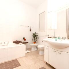 Апартаменты Apartment With 3 Bedrooms in Budapest, With Wonderful City View, Terra ванная фото 2