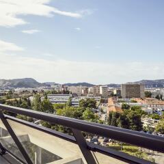 Отель Aparthotel Adagio Marseille Timone Франция, Марсель - отзывы, цены и фото номеров - забронировать отель Aparthotel Adagio Marseille Timone онлайн балкон