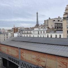 Hotel Grenelle Paris Eiffel Tower балкон