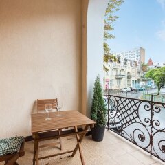 Апартаменты Dom&house - Apartments Quattro Premium Sopot Сопот балкон