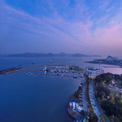Отель Hilton Shenzhen Shekou Nanhai пляж фото 2