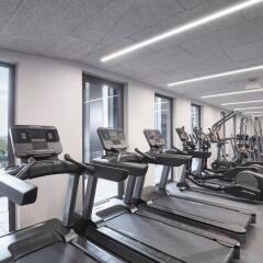 Hyperion Hotel München Мюнхен фитнесс-зал фото 2