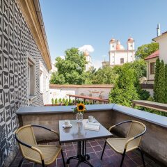 Отель Royal Boutique Hotel Vilnius Gates of Dawn Литва, Вильнюс - - забронировать отель Royal Boutique Hotel Vilnius Gates of Dawn, цены и фото номеров балкон