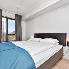 Апартаменты Forenom Serviced Apartments Oslo Majorstuen комната для гостей