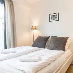 Отель New Modern Apartment with Zizkov Parking Чехия, Прага - отзывы, цены и фото номеров - забронировать отель New Modern Apartment with Zizkov Parking онлайн комната для гостей