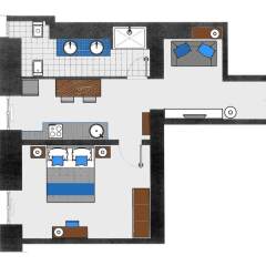Отель Residenza Termini балкон