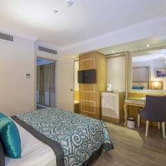 Crystal Waterworld Resort & Spa Турция, Богазкент - 2 отзыва об отеле, цены и фото номеров - забронировать отель Crystal Waterworld Resort & Spa онлайн комната для гостей фото 3