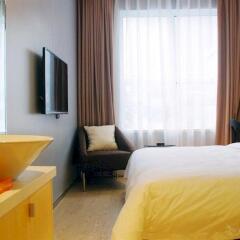Отель Colour Inn - She Kou Branch Китай, Шэньчжэнь - отзывы, цены и фото номеров - забронировать отель Colour Inn - She Kou Branch онлайн комната для гостей фото 3