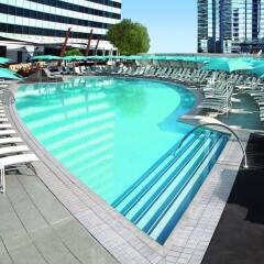 Отель Vdara Hotel & Spa at ARIA Las Vegas США, Лас-Вегас - отзывы, цены и фото номеров - забронировать отель Vdara Hotel & Spa at ARIA Las Vegas онлайн бассейн фото 2