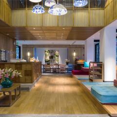 Отель Blossom Hill Inn Suzhou Tongli Lize интерьер отеля фото 2