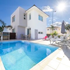 Отель Avra Villas Кипр, Протарас - отзывы, цены и фото номеров - забронировать отель Avra Villas онлайн бассейн фото 2