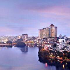 Отель Pan Pacific Hanoi (ex. Sofitel Plaza) Ханой приотельная территория