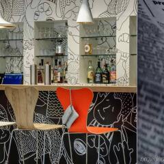 Отель ibis Düsseldorf City гостиничный бар
