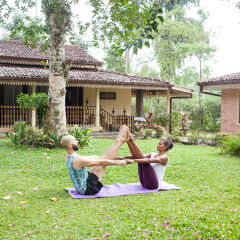 Отель Plantation Villa Ayurveda Yoga Resort фитнесс-зал