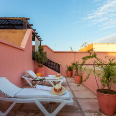 Отель Riad Al Jana Марокко, Марракеш - отзывы, цены и фото номеров - забронировать отель Riad Al Jana онлайн балкон