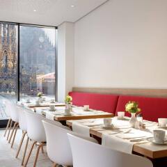 Отель Sorat Hotel Saxx Nürnberg Германия, Нюрнберг - отзывы, цены и фото номеров - забронировать отель Sorat Hotel Saxx Nürnberg онлайн питание фото 3