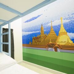 Pixellar Hostel Бангкок балкон
