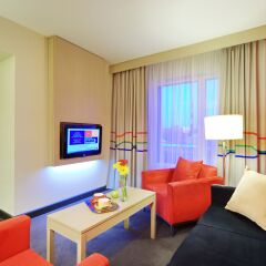 Отель Park Inn by Radisson Poliarnie Zori, Murmansk Мурманск комната для гостей фото 6