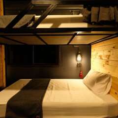 Bandai Hostel Бангкок комната для гостей фото 5