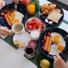 Отель Haus Sathorn 11 Bed & Breakfast Бангкок в номере