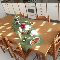 Отель Apartamento de playa a 20 minutos de Santiago балкон