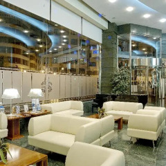 Отель Melia Plaza Valencia интерьер отеля
