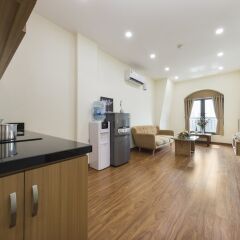 Апартаменты Granda Quan Hoa Apartment в номере фото 2
