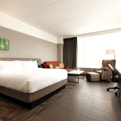Отель Hilton Garden Inn Calgary Downtown комната для гостей фото 5