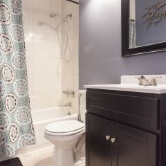 Отель The Lodging New York ванная фото 2