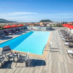Отель Novotel Nice Centre Франция, Ницца - 2 отзыва об отеле, цены и фото номеров - забронировать отель Novotel Nice Centre онлайн бассейн фото 3