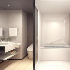 Shizutetsu Hotel Prezio Hakata-ekimae Хаката ванная