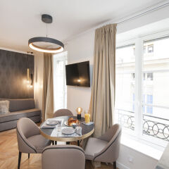 Апартаменты Odeon Saint Germain Apartments Париж комната для гостей фото 5