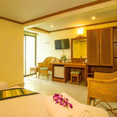 Отель Krabi City Seaview Hotel Таиланд, Краби - отзывы, цены и фото номеров - забронировать отель Krabi City Seaview Hotel онлайн комната для гостей фото 5