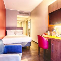 Отель Leonardo Hotel Amsterdam City Center Нидерланды, Амстердам - 12 отзывов об отеле, цены и фото номеров - забронировать отель Leonardo Hotel Amsterdam City Center онлайн комната для гостей фото 2
