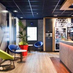 Отель ibis budget Paris Porte de Vanves интерьер отеля