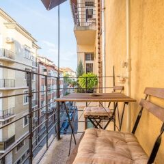 Отель FM Premium 1-BDR Apartment - Business Location Болгария, София - отзывы, цены и фото номеров - забронировать отель FM Premium 1-BDR Apartment - Business Location онлайн балкон
