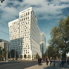 Отель PREMIER SUITES PLUS Amsterdam Нидерланды, Амстердам - отзывы, цены и фото номеров - забронировать отель PREMIER SUITES PLUS Amsterdam онлайн вид на фасад
