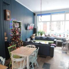 Riverside Hostel Гданьск гостиничный бар