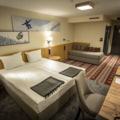 Отель Rila Hotel Borovets Болгария, Боровец - 2 отзыва об отеле, цены и фото номеров - забронировать отель Rila Hotel Borovets онлайн комната для гостей фото 2