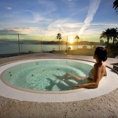 Отель Radisson Blu 1835 Hotel & Thalasso, Cannes Франция, Канны - 2 отзыва об отеле, цены и фото номеров - забронировать отель Radisson Blu 1835 Hotel & Thalasso, Cannes онлайн бассейн фото 3
