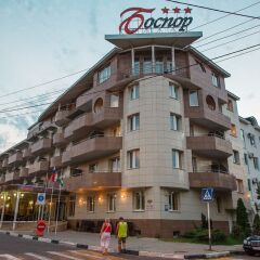 Гостиница Боспор в Анапе 11 отзывов об отеле, цены и фото номеров - забронировать гостиницу Боспор онлайн Анапа вид на фасад