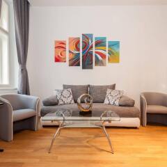 Апартаменты Designer Prague City Apartments Прага комната для гостей фото 3