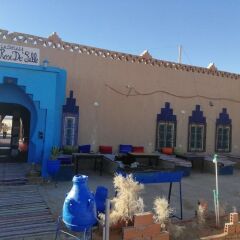 Отель Auberge La Rose De Sable Марокко, Мерзуга - отзывы, цены и фото номеров - забронировать отель Auberge La Rose De Sable онлайн приотельная территория фото 2