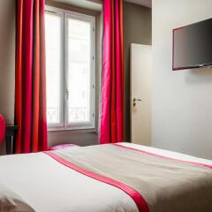 Отель Hôtel Courcelles Étoile комната для гостей
