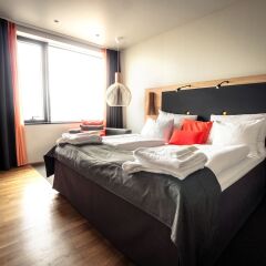 Отель Clarion Hotel The Edge Норвегия, Тромсе - отзывы, цены и фото номеров - забронировать отель Clarion Hotel The Edge онлайн комната для гостей фото 2