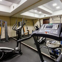 Отель Solutel Hotel Кыргызстан, Бишкек - 1 отзыв об отеле, цены и фото номеров - забронировать отель Solutel Hotel онлайн фитнесс-зал фото 4